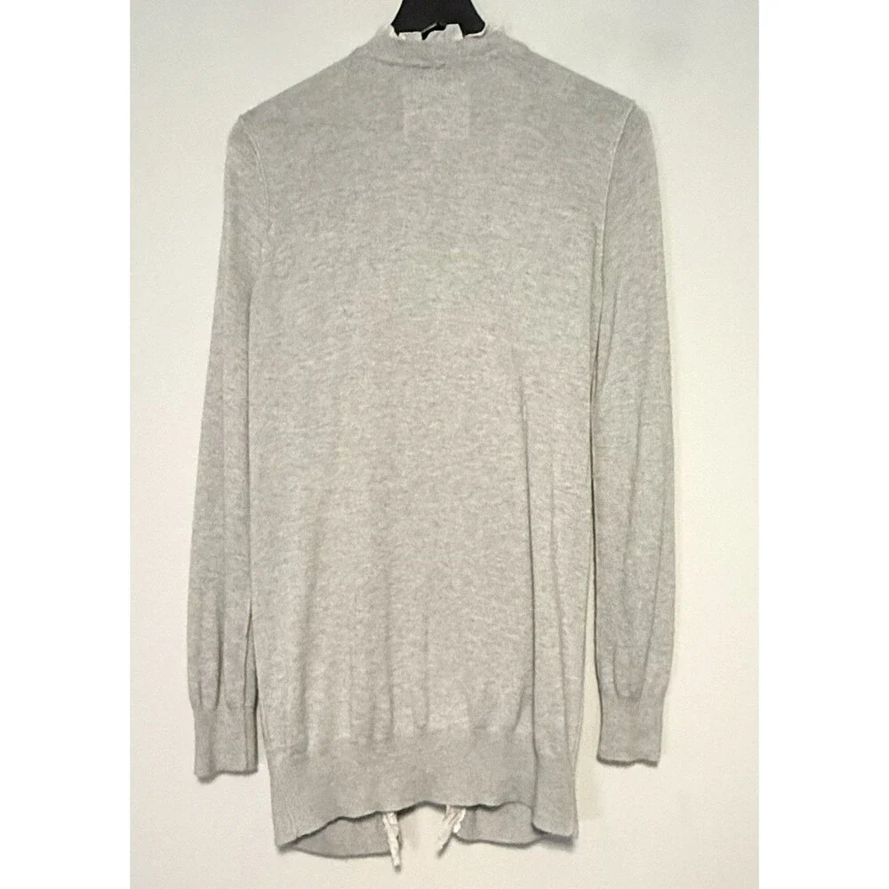 Victoria's Secret Luxury Cashmere Blend Cardigan Sz M/L Soft Cozy Minimalist